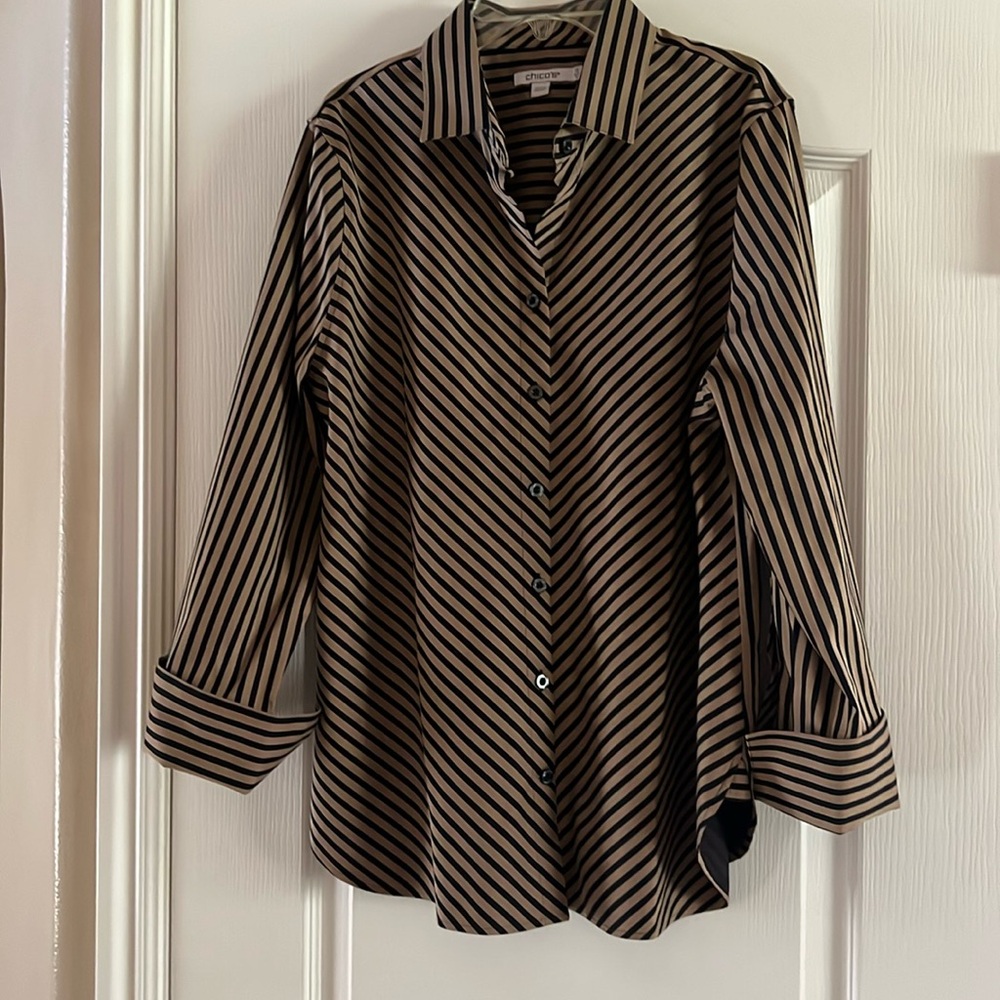 Chico’s top blouse dress shirt